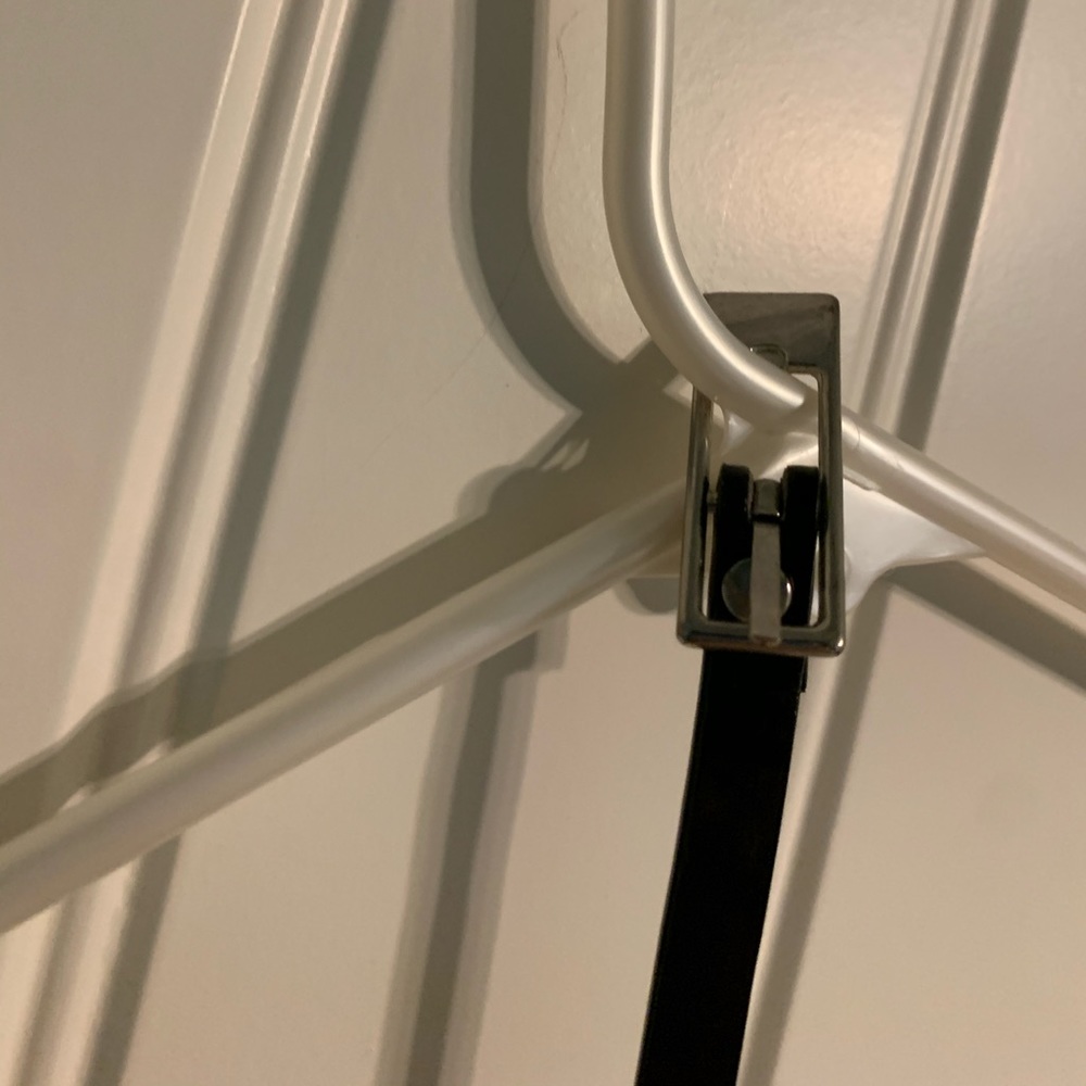 Thin black belt